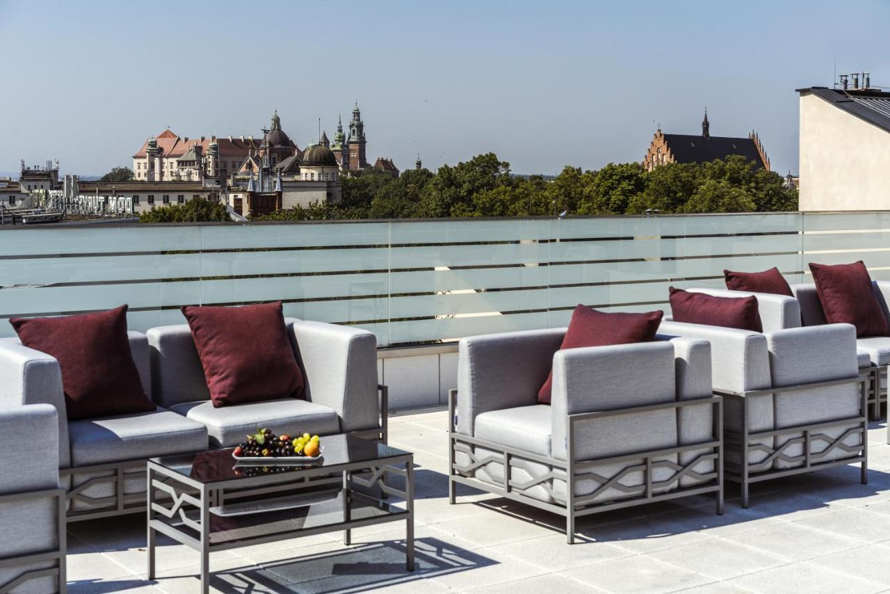 Hotel Ferreus Modern Art Deco Krakau Exterior foto The rooftop terrace